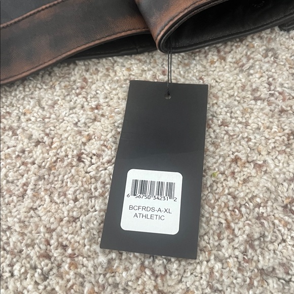 Thursday Boots Leather Roadster Jacket (Black Coffee) athletic cut size XL - Picture 3 of 9